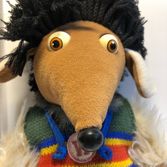 The Wombles Stepney Plush Toy 1998 Elisabeth Beresford Knitted Vest - Picture 9 of 10